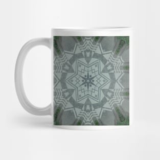 Reverse Graffitti Kaleidoscope Pattern (Seamless) 4 Mug